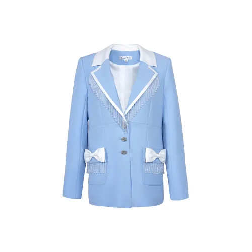 Maison Wester Business Suits Women's Sky Blue