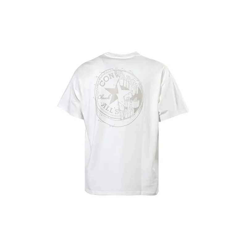 Converse Set-in Sleeve T-Shirt Unisex White-1