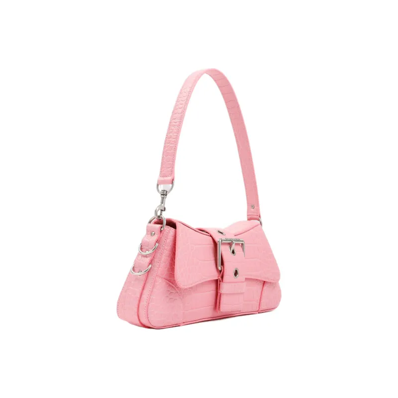 Balenciaga LINDSAY Calfskin Handbag Shoulder Bag Women's Pink-1