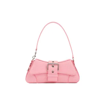 Balenciaga LINDSAY Calfskin Handbag Shoulder Bag Women's Pink