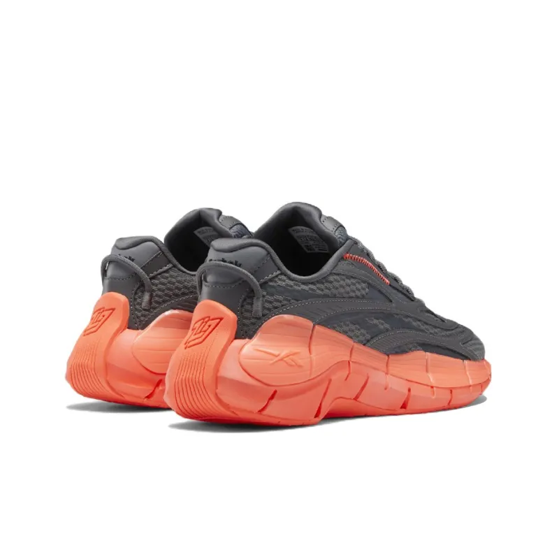 Reebok Zig Kinetica 2.5 Grey Orange Flare-3
