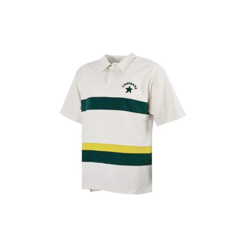 Converse Polo Shirts Men Beige-2