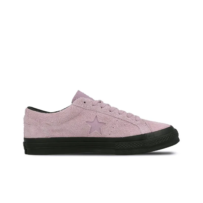 One Star Stussy X Converse 74 Low 'Mauve Mist'-1