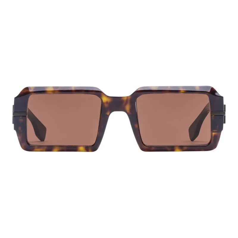 FENDI Sunglasses Men Brown-1