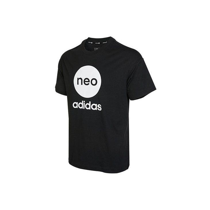 Adidas Neo T shirt Apparel Unisex for Women s Men s Sneakers Clothing Sale New POIZON