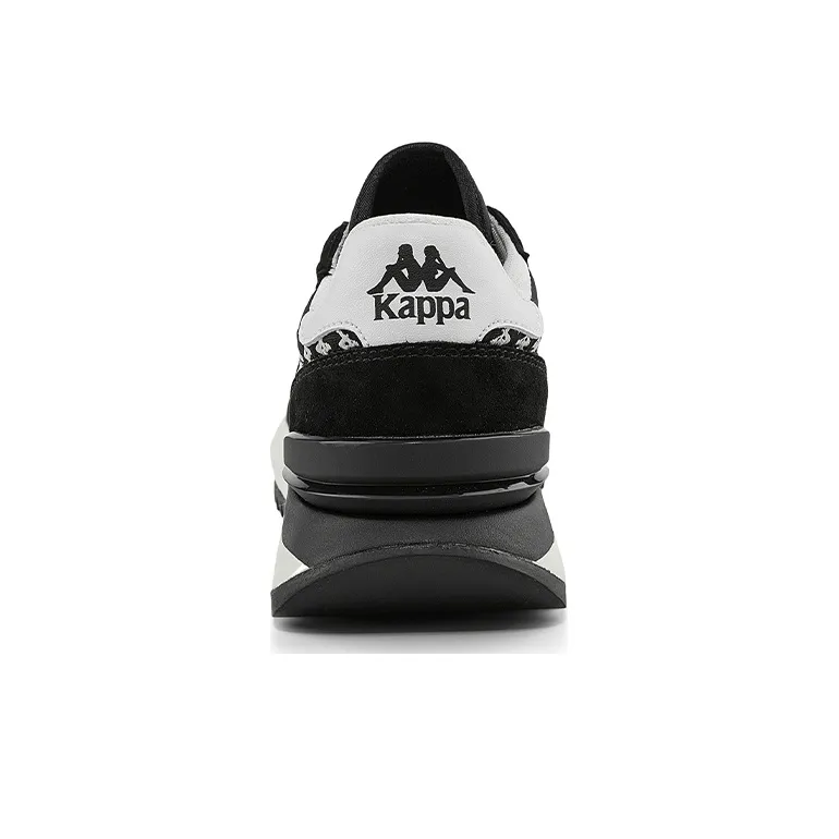 Kappa Low Top Training Running Shoes Unisex Black White-4