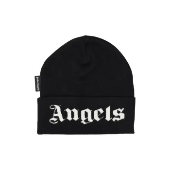PALM ANGELS Wool Beanies Men's Black