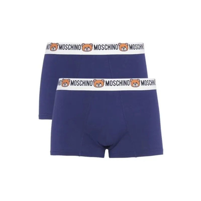 MOSCHINO Logo Waistband 2-Pack Boxers-0