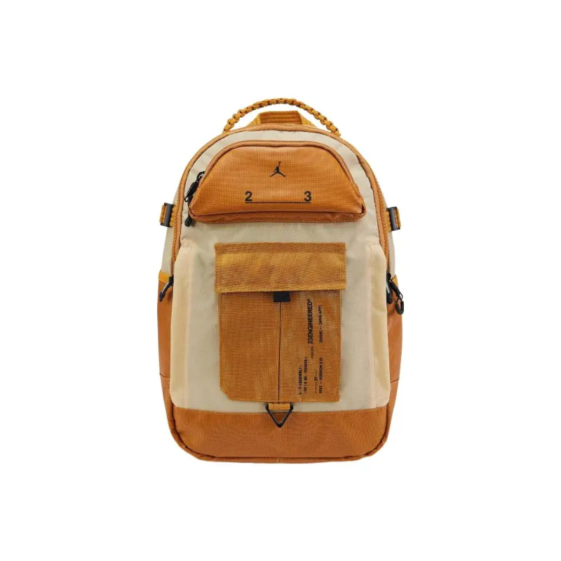 Jordan Polyester Backpack Regular Unisex Spicy Sauce Yellow-0