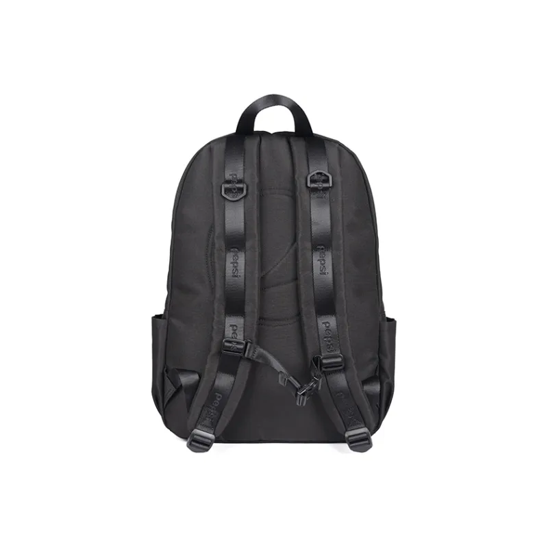 Pepsi Nylon Fabric Backpack Regular Unisex Indigo/Black-9