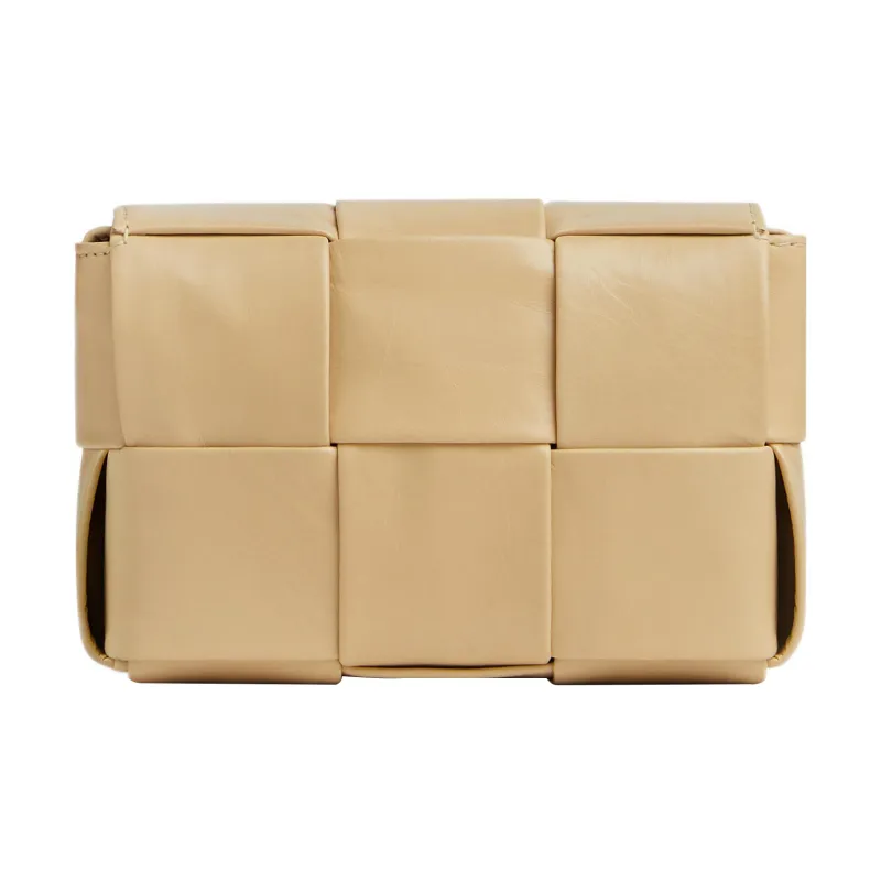 Bottega Veneta Candy Cassette Intreccio Crossbody Bag Mini Porridge-5