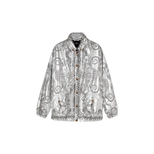 VERSACE Jackets Men White