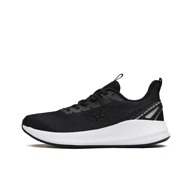 361° QU!KFOAM Running Shoes Women's Low Top Obsidian Black-0