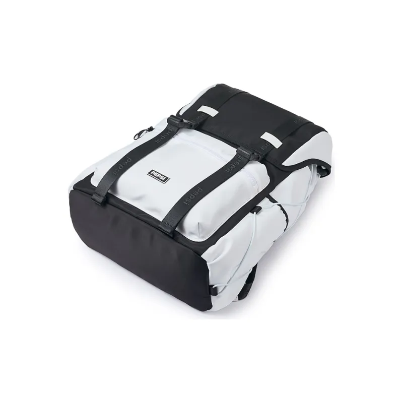 Pepsi Nylon Fabric Backpack Regular Unisex Black-10