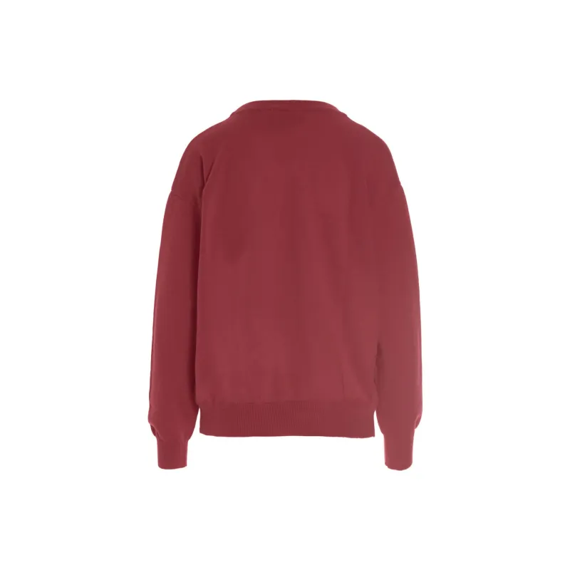 MOSCHINO FW22 Loose Fit Sweater Women's Red-1