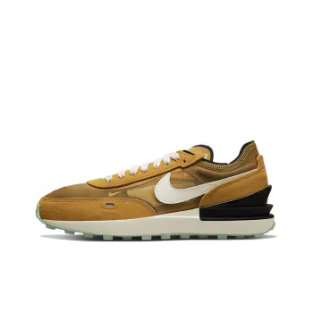 Nike Waffle One Gold Suede Phantom Women's