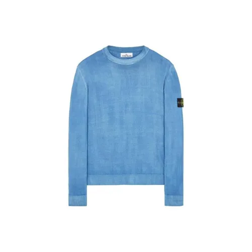 STONE ISLAND Sweaters Men Light Blue