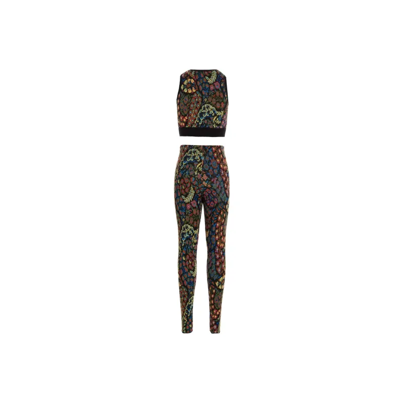ETRO Knitted Floral Two-piece Set-1