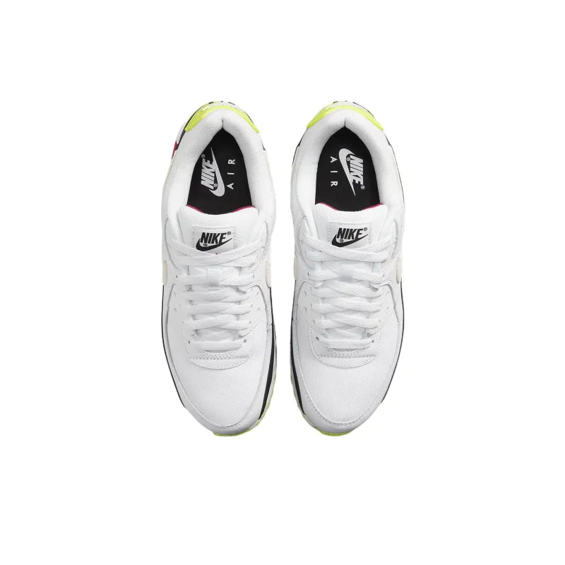 Nike Air Max 90 White Volt Rush Pink-3