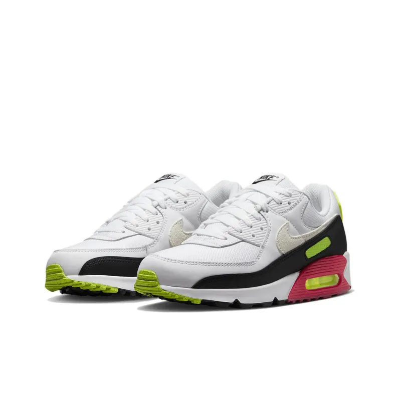 Nike Air Max 90 White Volt Rush Pink-2