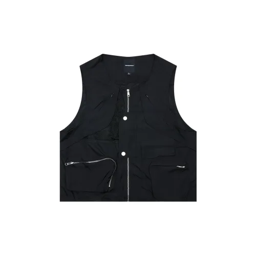 ENSHADOWER Vests Unisex Black