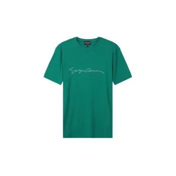 GIORGIO ARMANI T Shirts Men Emerald Green