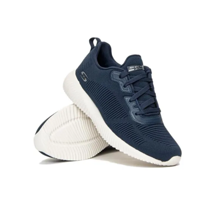 Skechers BOBS SQUAD Cushioned Anti Slip Wear Resistant Breathable Lightweight Low Top Casual Shoes Women's Navy-2