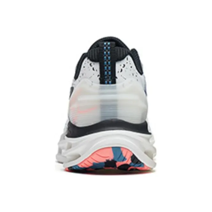 XTEP Shock Absorption Spinning 9.0 Running Shoes Men Low Top White/Black-3