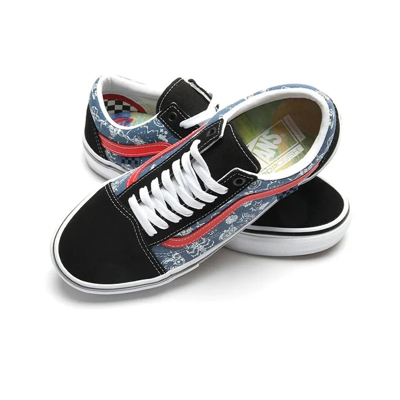 Old Skool Mike Gigliotti X Skate Vans 'Blue Black'-3