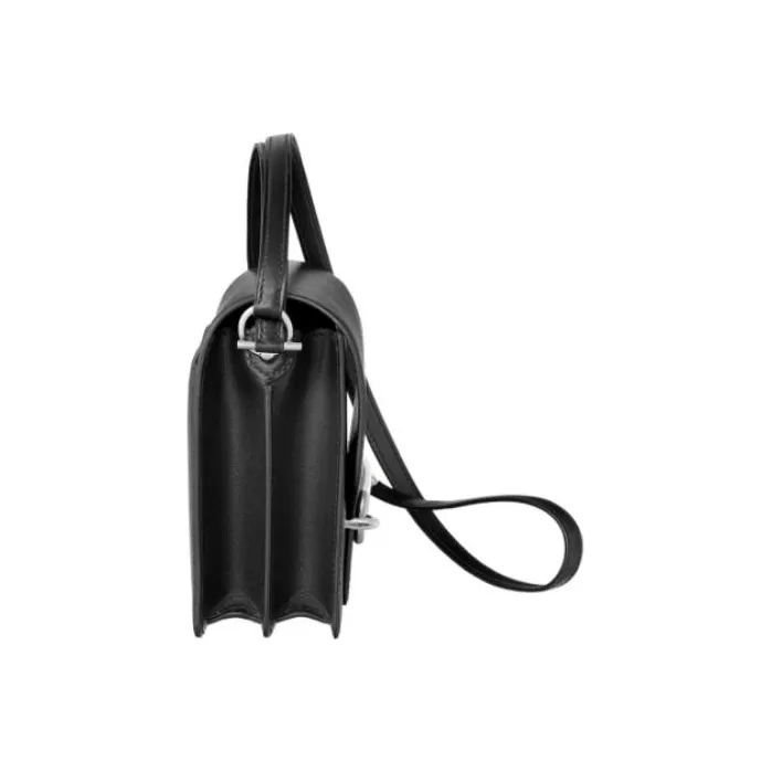 HERMES Roulis Evergrain Cow Leather Pig Nose Bag Shoulder Bag Crossbody Bag Mini Women's Noir Black-6