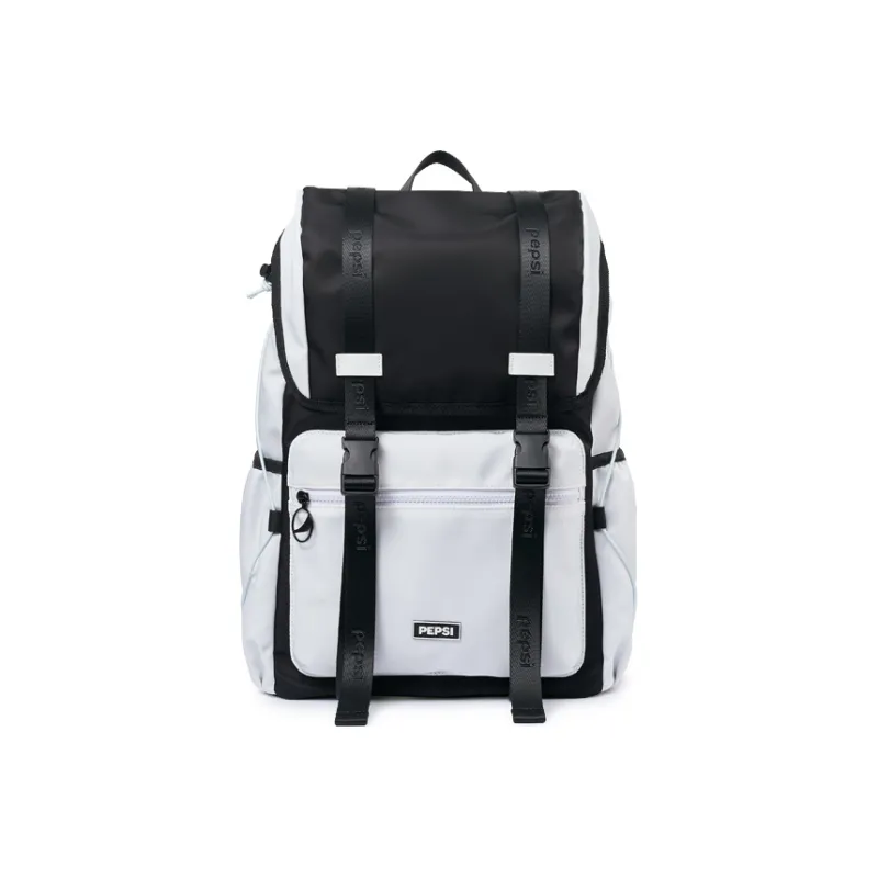 Pepsi Nylon Fabric Backpack Regular Unisex Black-0
