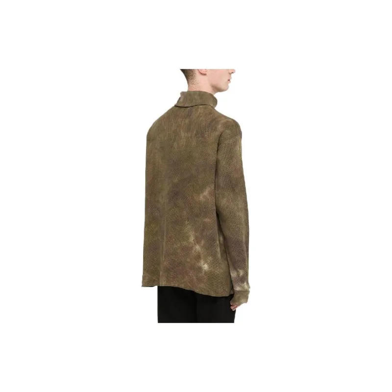 Needles Sweaters Unisex Distressed Green-1