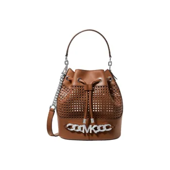MICHAEL KORS Leather Shoulder Bag Crossbody Bag Handbag Medium Size Women's Leather Brown