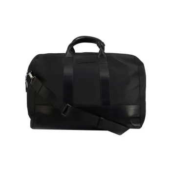 EMPORIO ARMANI Polyester Travel Bags Shoulder Bag Crossbody Bag Handbag Men's Black