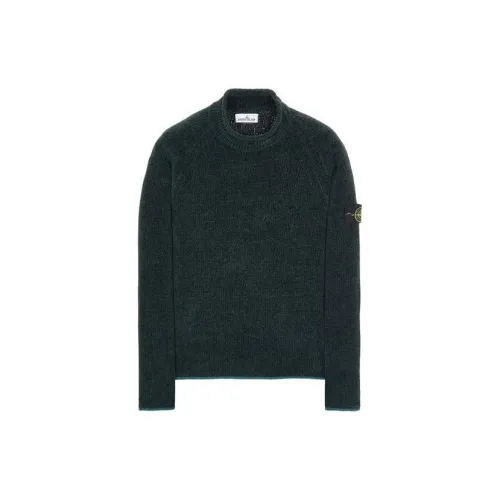 STONE ISLAND Sweaters Men Olive Green