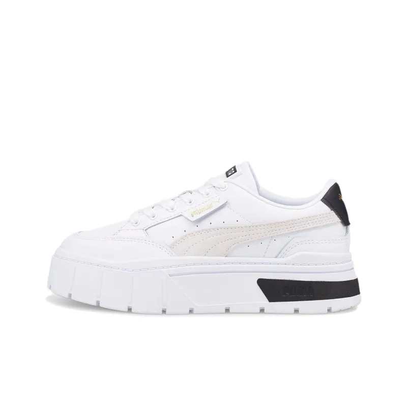 PUMA Mayze Stack PUMA White Vaporous Gray Women's-0