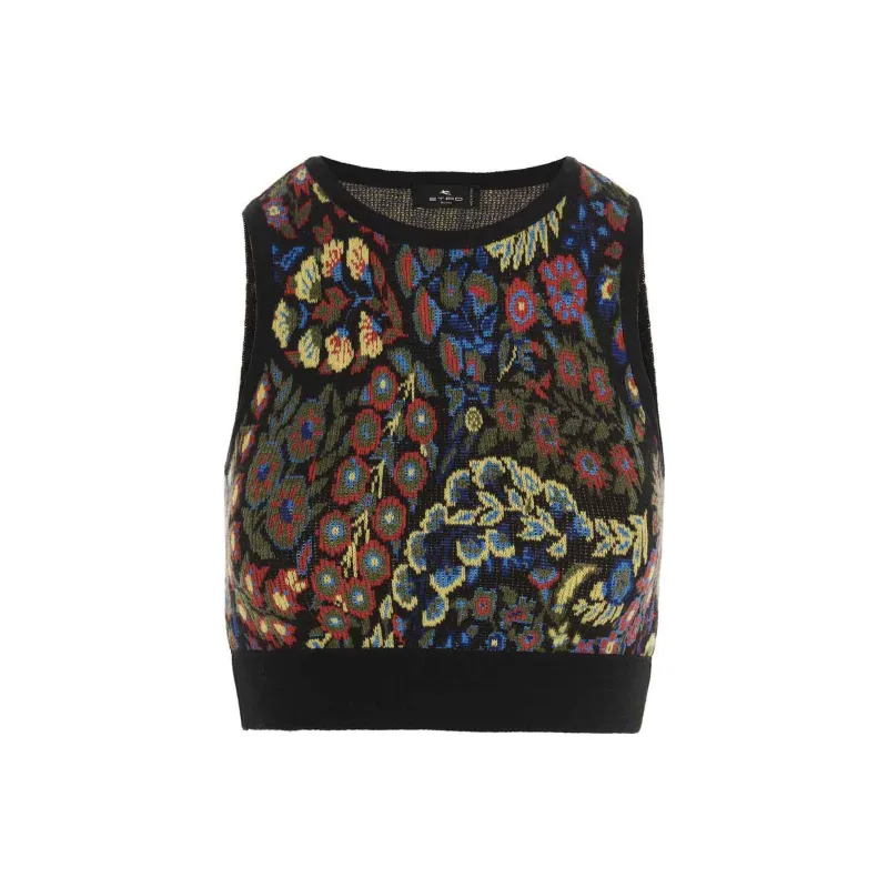 ETRO Knitted Floral Two-piece Set-2