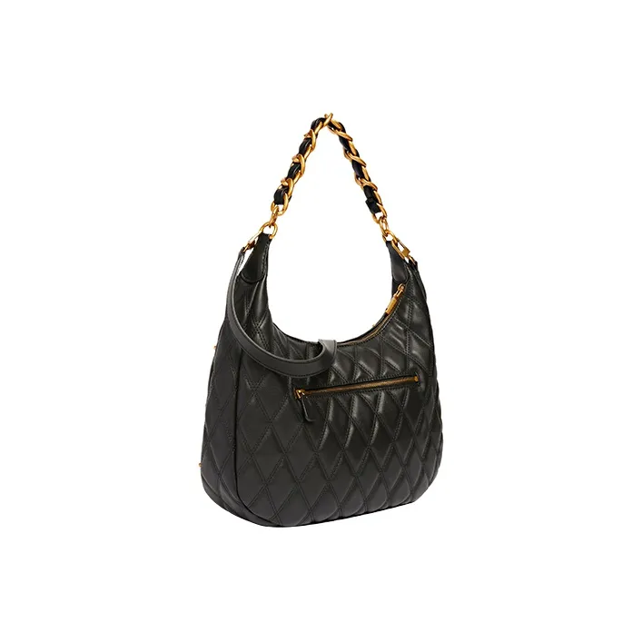 GUESS Hobo Bag Handbag Shoulder Bag Women's Black-1
