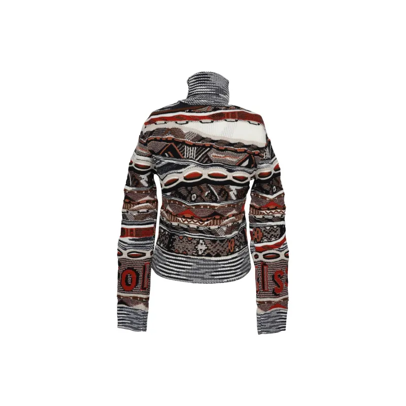 MISSONI Roll Neck Layered Knitted Jumper-1