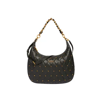 GUESS Hobo Bag Handbag Shoulder Bag Women's Black