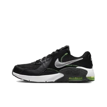 Nike Air Max Excee Cushioning Anti-Slip And Wear-Resistant Low-Top Running Shoes GS Black Green