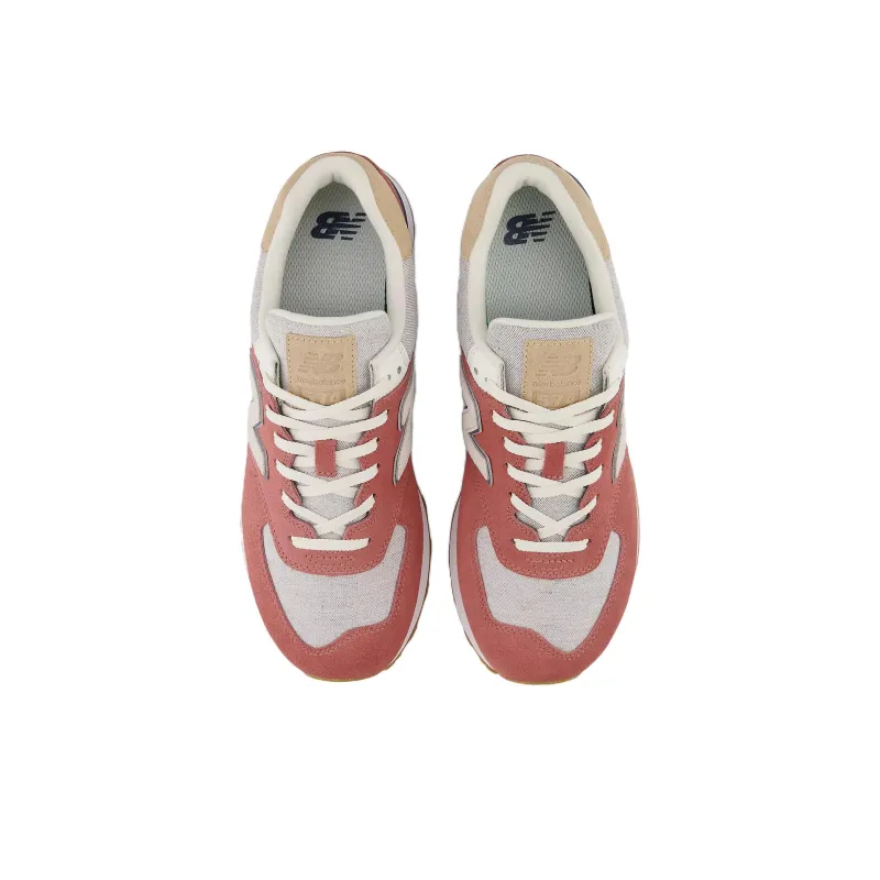 New Balance 574 Mineral Red White Gum-3