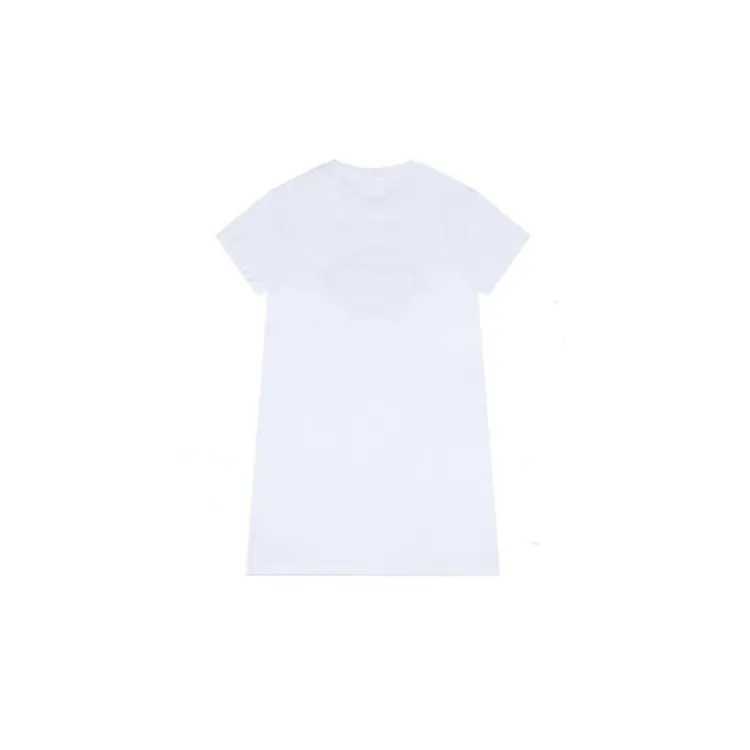 Dickies Short Sleeved Dresses Women's White-1