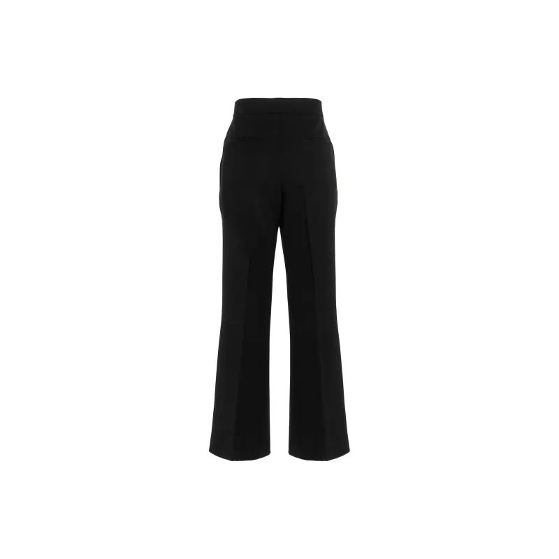 JIL SANDER High waisted Cropped Trousers-1