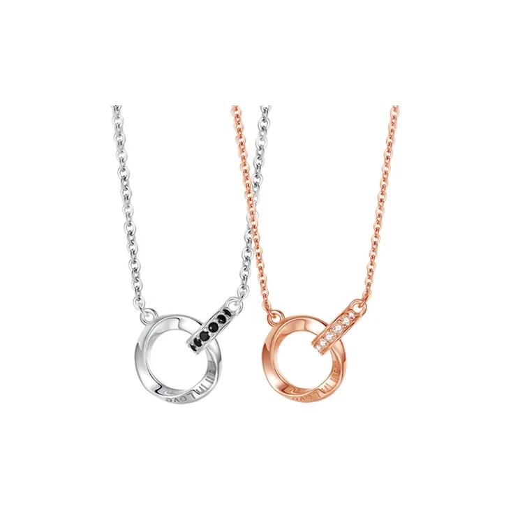 MISS TOOYA S925 Silver Necklaces Unisex-4