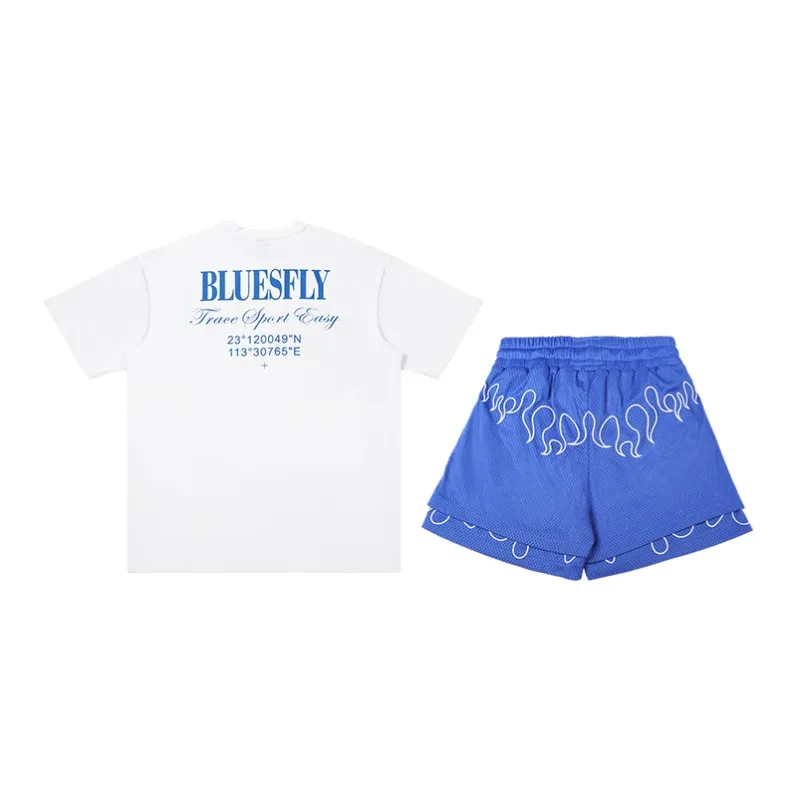 BLUESFLY Loose Fit Shorts Unisex-3