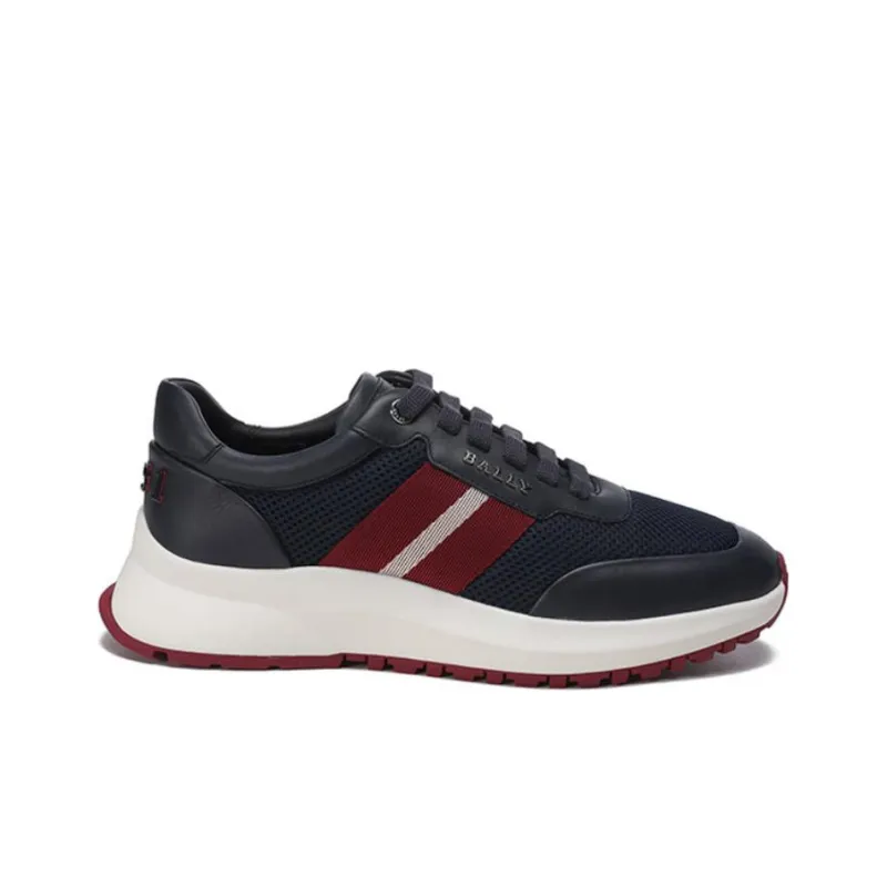 BALLY Low Top Sports Casual Shoes Men's Blue-1