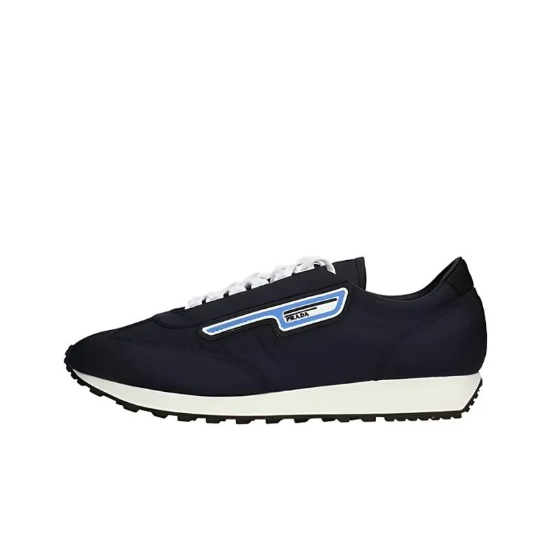 PRADA Low Top Casual Shoes Men's Blue-0
