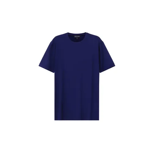 GIORGIO ARMANI T-Shirts Men Dark Blue