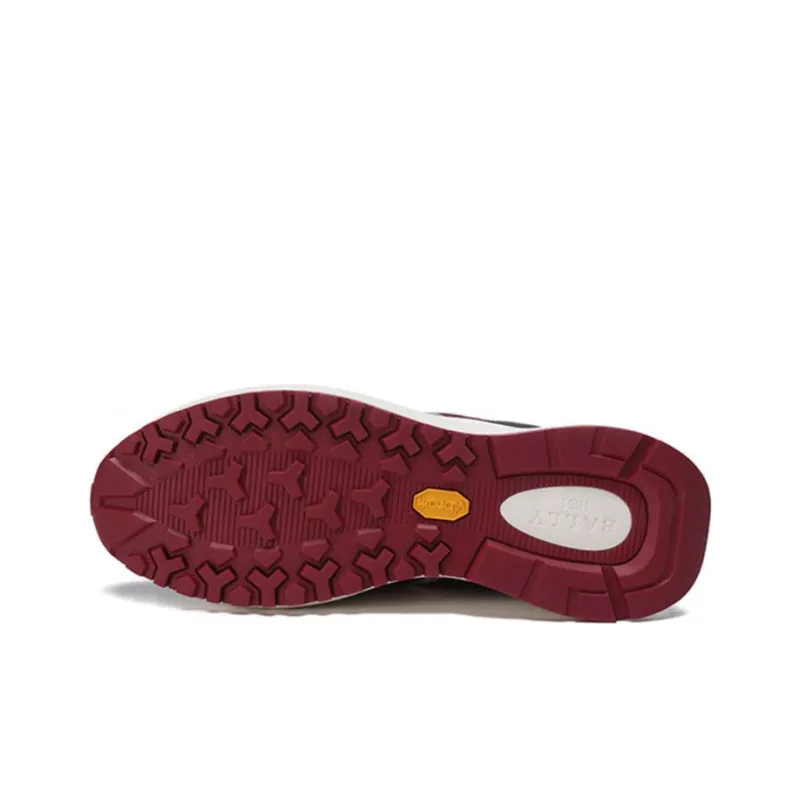 BALLY Low Top Sports Casual Shoes Men's Blue-5